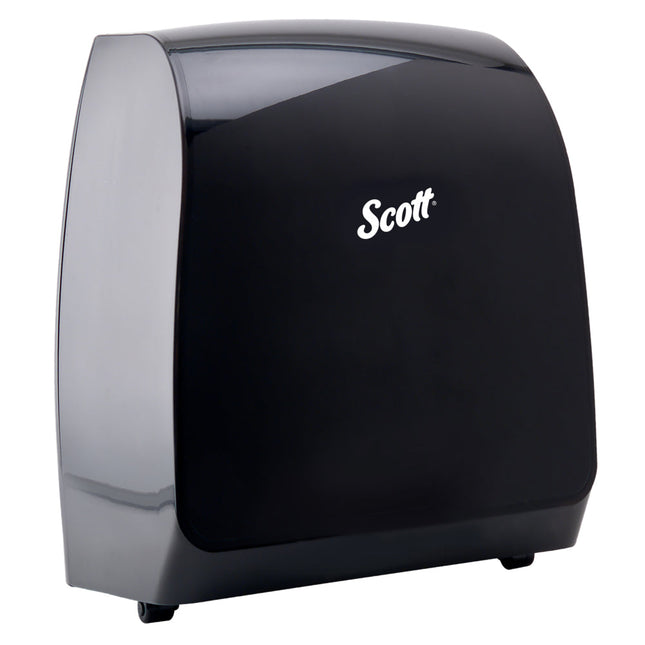 Scott® Pro Manual Hard Roll Paper Towel Dispenser, Black, 34346