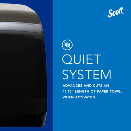 Scott® Pro Automatic Hard Roll Towel Dispenser, Smoke, Sold Individually, 34348