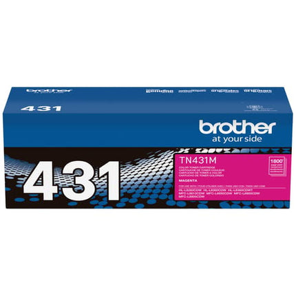 Brother TN431 Standard-Yield Magenta Toner Cartridge