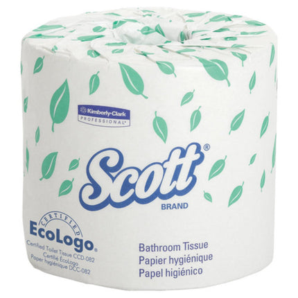 Scott® Essential White, 2-Ply, Standard Size Cored Roll, 04460