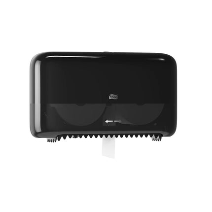 Tork® Coreless Elevation Bath Tissue Dispenser, High Capacity, Black, 473208
