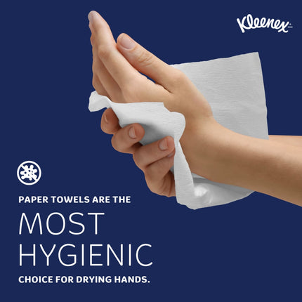 Kleenex® Hard Roll Paper Towels, 8" X 600 Ft, White, 6 Rolls, 50606