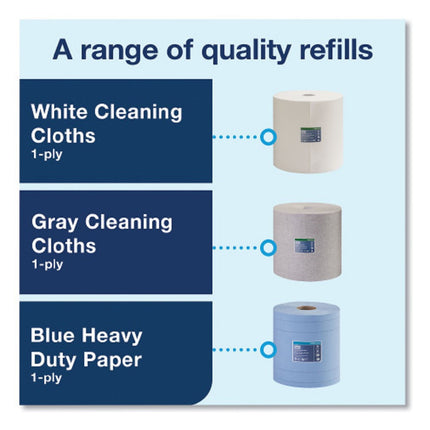 Tork® Heavy-Duty Cleaning Cloth, Giant Roll, exelCLEAN™ Technology, 1-Ply, 530105