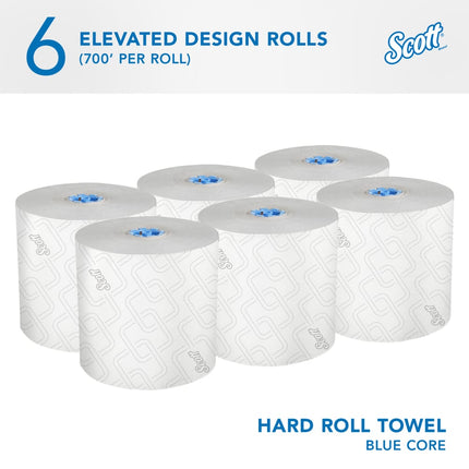 Scott® Pro Hard Roll Paper Towels, 7.50" x 700' Ft, White, 53925