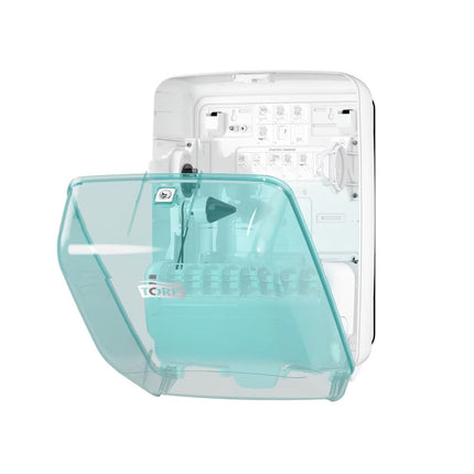 Tork Performance Washstation Dispenser, Turquoise, 651220