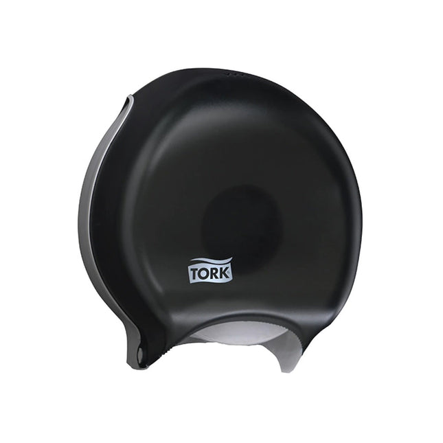 Tork® Single Jumbo Bath Tissue Roll Dispenser, Plastic, Smoke, 66TR