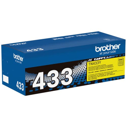 Brother TN436Y Toner Cartridge, Super High Yield (TN436Y)