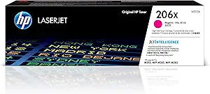 HP 206X High Yield Magenta Original LaserJet Toner Cartridge (W2113X) – For HP Color LaserJet