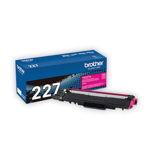 Brother TN227 Magenta Toner Cartridge, High Yield
