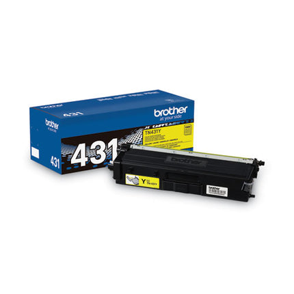 Brother TN431 Standard-Yield Yellow Toner Cartridge