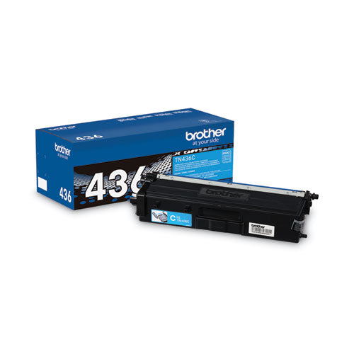 Brother TN436C Toner Cartridge, Super High Yield (TN436C)