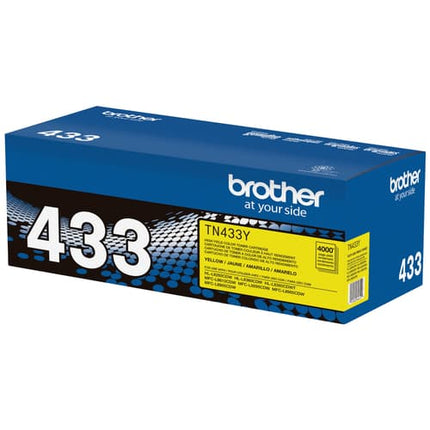 Brother TN436Y Toner Cartridge, Super High Yield (TN436Y)