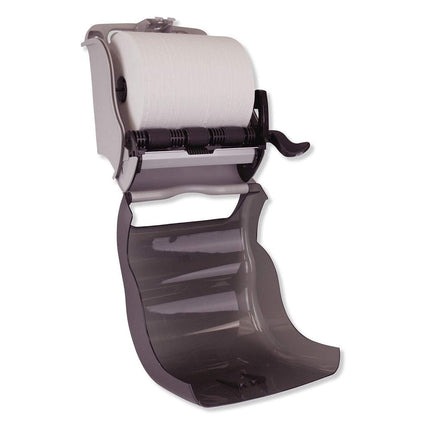 Tork® Paper Towel Dispenser, Smoke, H21, 12.8 in x 12.5 in x 8.6 in, 83TR