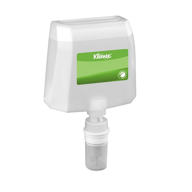 Kleenex® Kimberly Clark 1.2L, Luxury Foam Fragrance and Dye Dree Skin Cleanser, White, 2 Pack, 91591