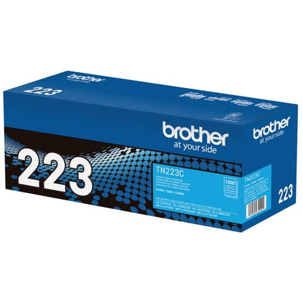 Brother TN223 Cyan Toner Cartridge, Standard Yield