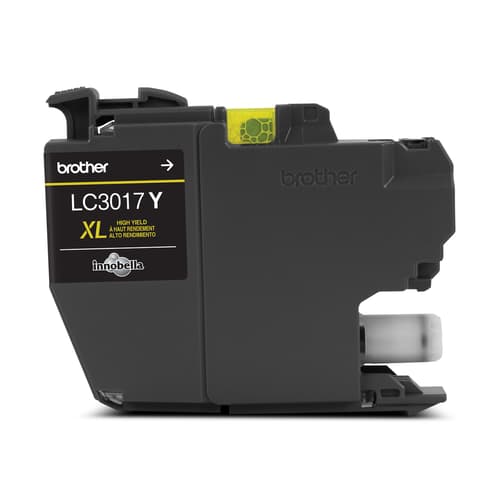 Brother LC3017 High-Yield Yellow Ink Cartridge