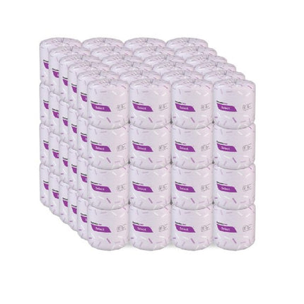 Cascades PRO Select Standard Bath Tissue, 2-Ply, White, 500 sheets, Pack of 96 rolls, B040