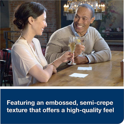 Tork® Universal Beverage Napkin, 1/4 Fold, White, B1141A