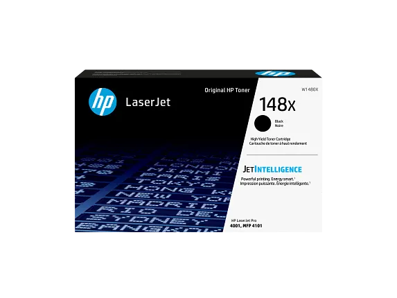 HP 148X High Yield Black Original LaserJet Toner Cartridge (W1480X)