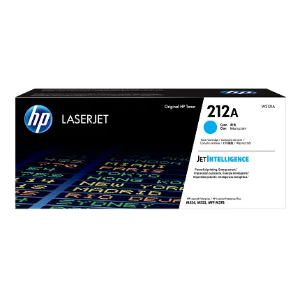 HP 212A Cyan Original LaserJet Toner Cartridge (W2121A) – For HP LaserJet Pro