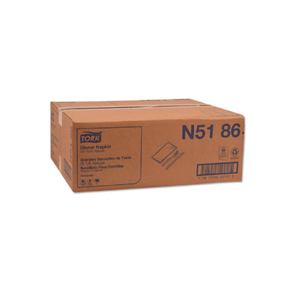 Tork Universal Dinner Napkin,1-Ply, 17" x 15", 1/8 Fold, N5186