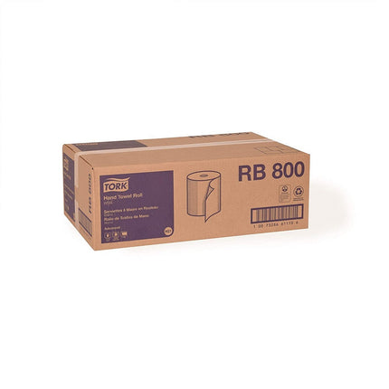 Tork® Advanced Hand Towel Roll, White, 1-Ply, 800 ft., RB800