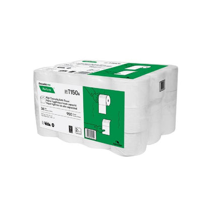 Cascades  Pro Perform™ Toilet Paper, High-Capacity Roll, 2 Ply, 950 Sheets/Roll, 26' Length, T150