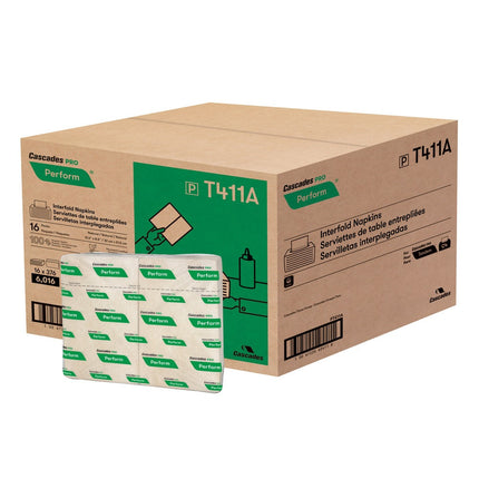 Cascades Pro Perform™ Inter-Fold Towels, 4.25 x 6.5 in., T411