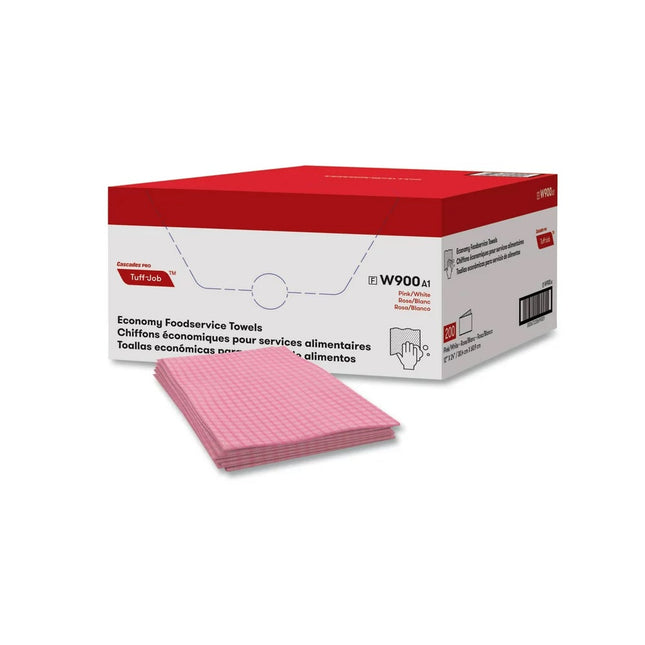 Cascades Pro Perform™ Economy Foodservice Towels, 1/4 Fold,12 x 24, W900