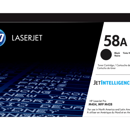 HP 58A Black LaserJet Toner Cartridge (CF258A) – Original High-Quality Toner for HP LaserJet Pro