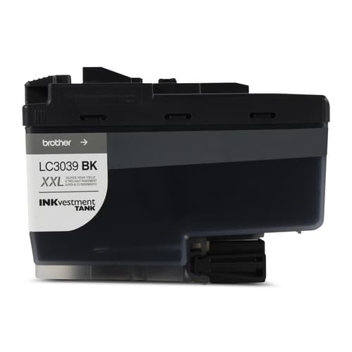 Brother LC3039BKS Black INKvestment Tank Ink Cartridge, Ultra High Yield