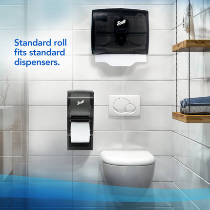 Scott® Standard Toilet Paper, 80 Rolls, 13217