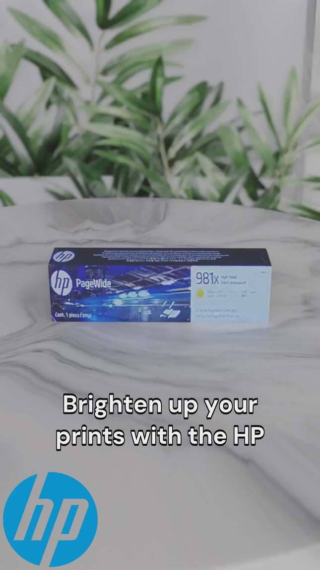 HP 981X Yellow Original PageWide Crtg