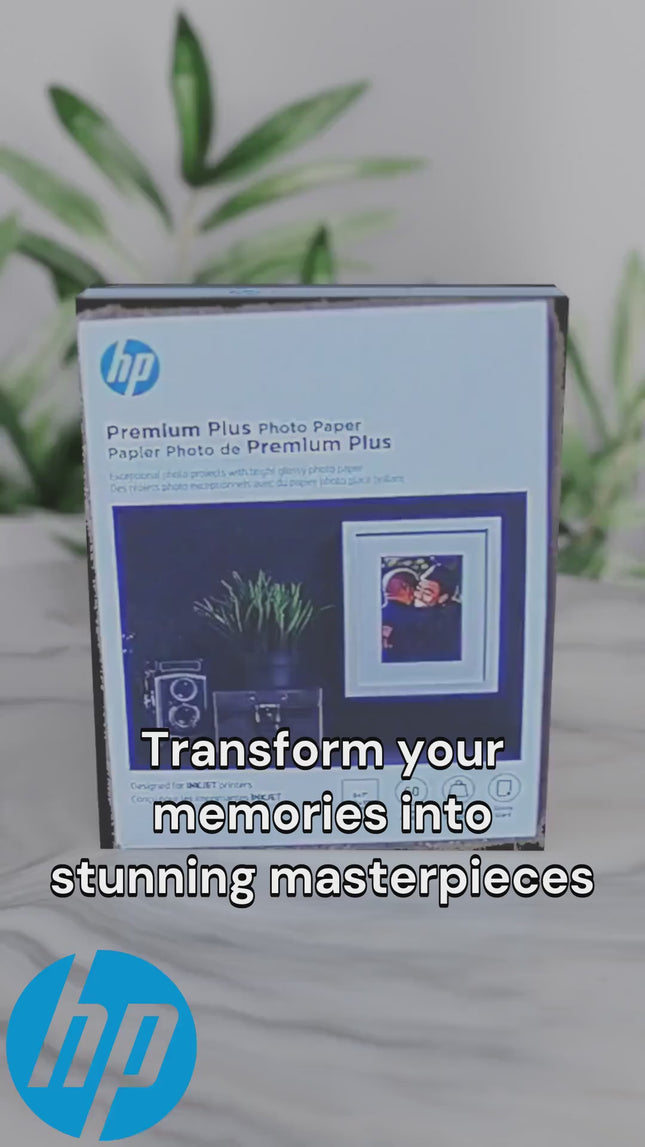 CR669A HP PREMIUM PHOTO PAPER HIGLOSS 5x7 60 SHEETS