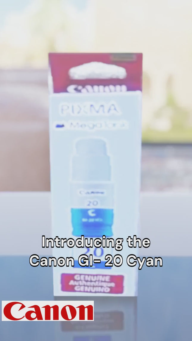 GI-20 Cyan Ink Bottle SKU 3394C001