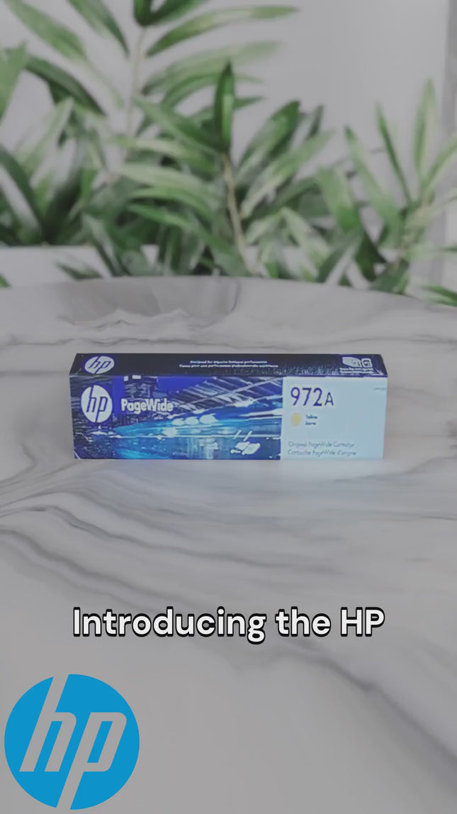 HP 972A Yellow Original PageWide Crtg